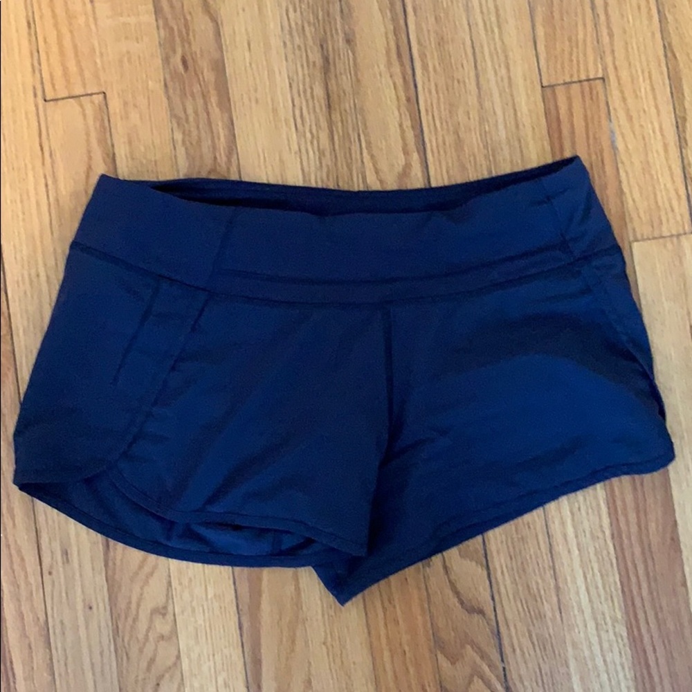 Navy blue LULULEMON shorts